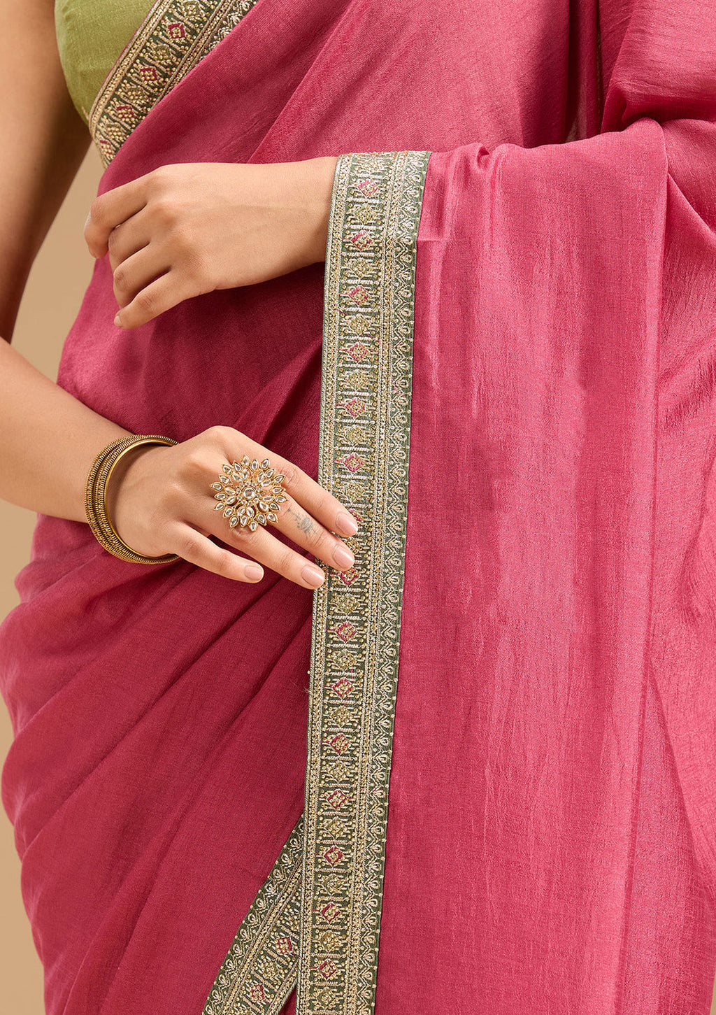 Umasutra saree close up