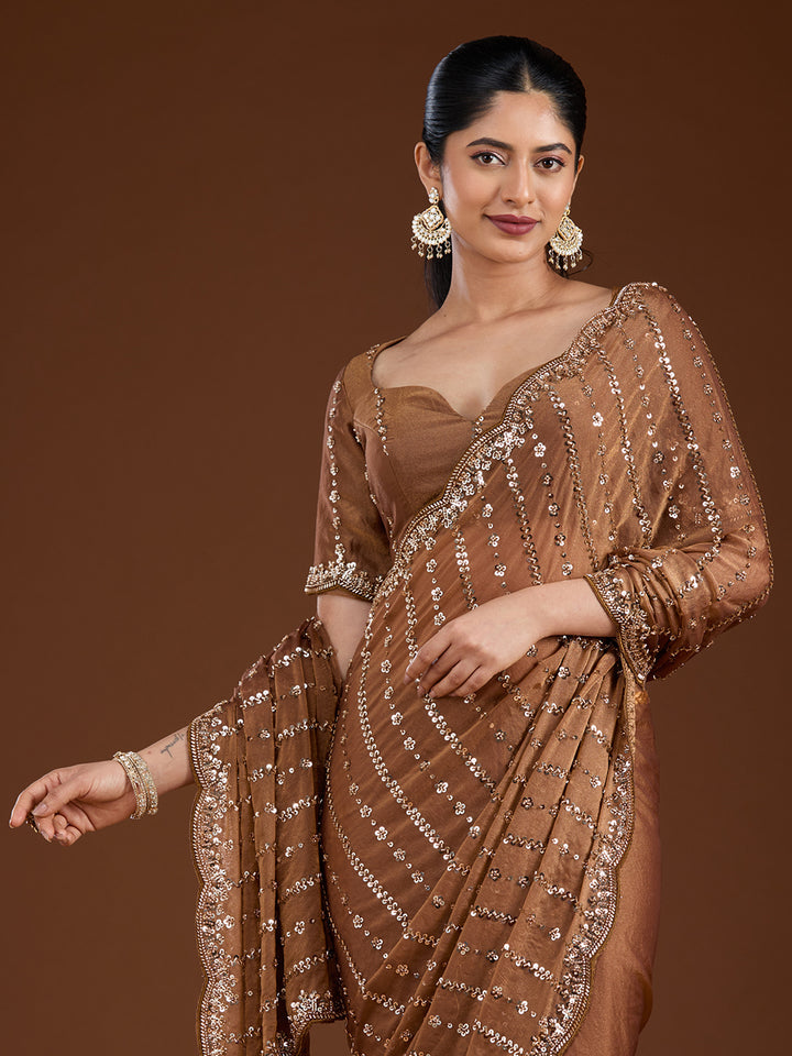 Uma sutra tissue saree 