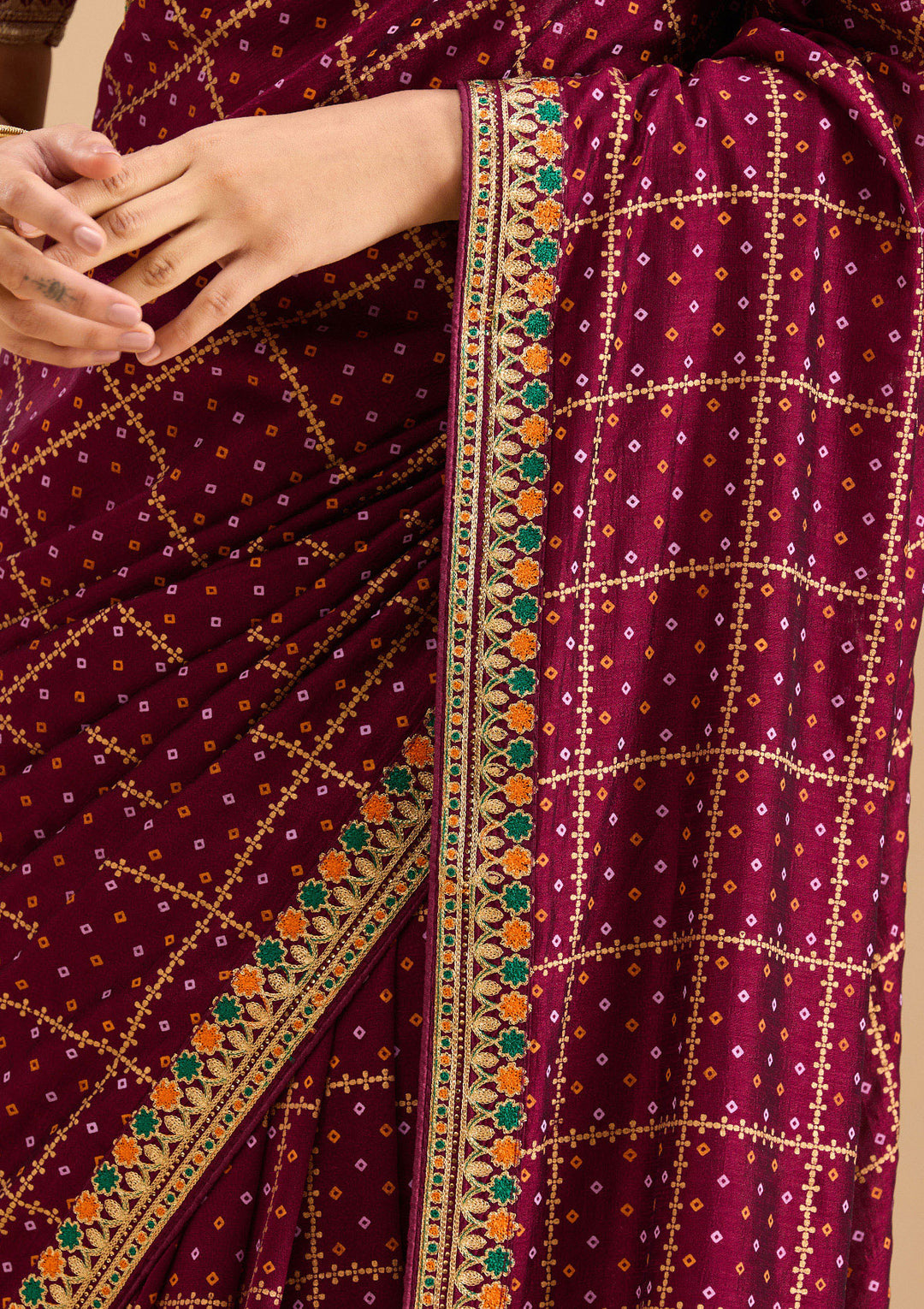 Umasutra saree close up