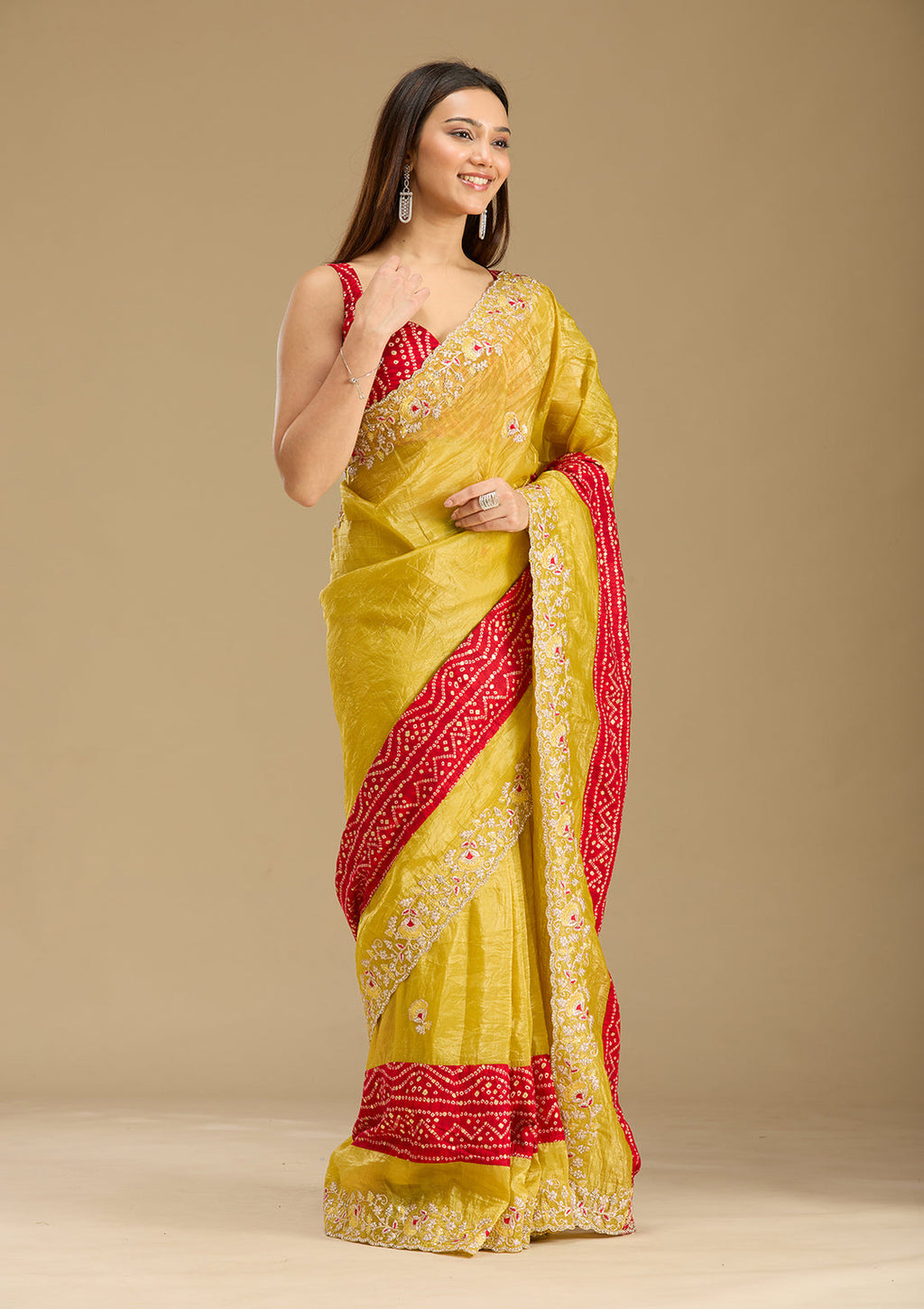 Uma Sutra tissue saree 