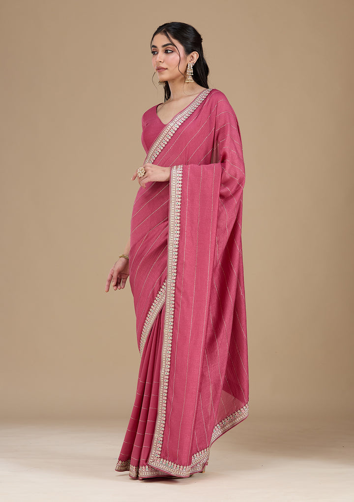 Uma sutra saree side view 
